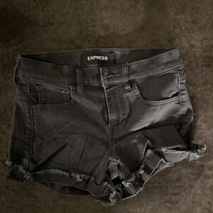 Express Women's Black Shorts